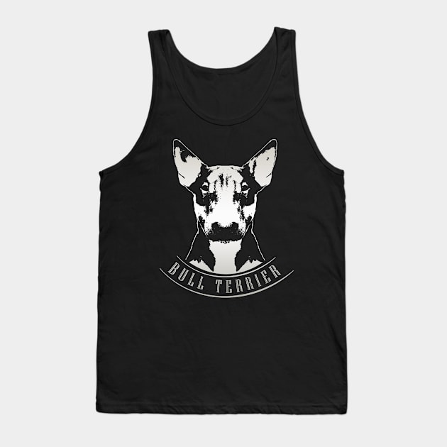 Bull Terrier  - Bully Tank Top by Nartissima